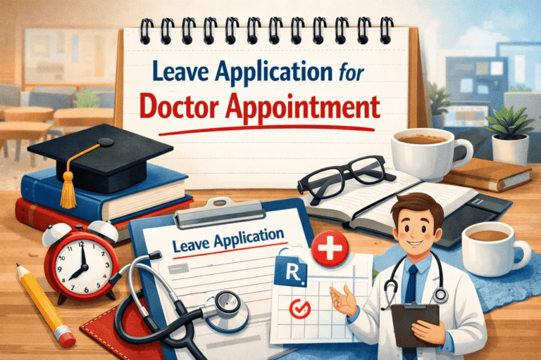 Leave Application for Doctor Appointment for School