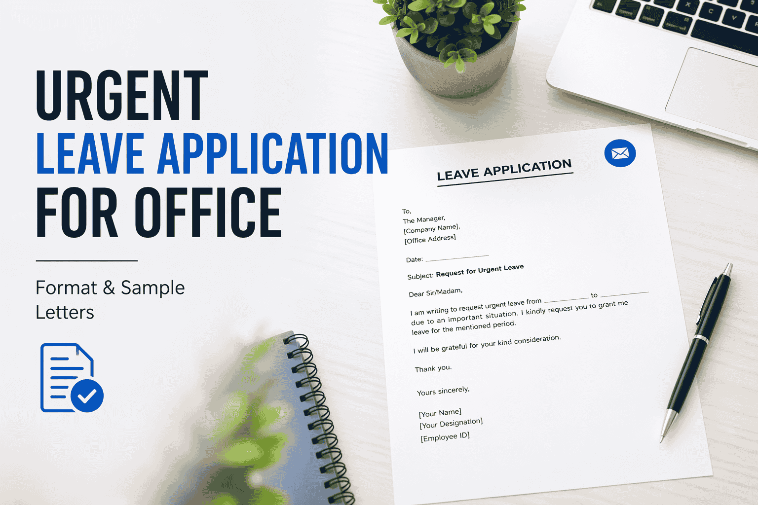 Urgent Leave Application for Office
