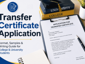 Transfer Certificate Application for College and University Students