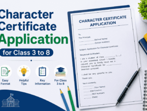 Complete Guide to Character Certificate Application for Class 3 to 8