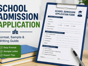 How to Write a School Admission Application with Sample